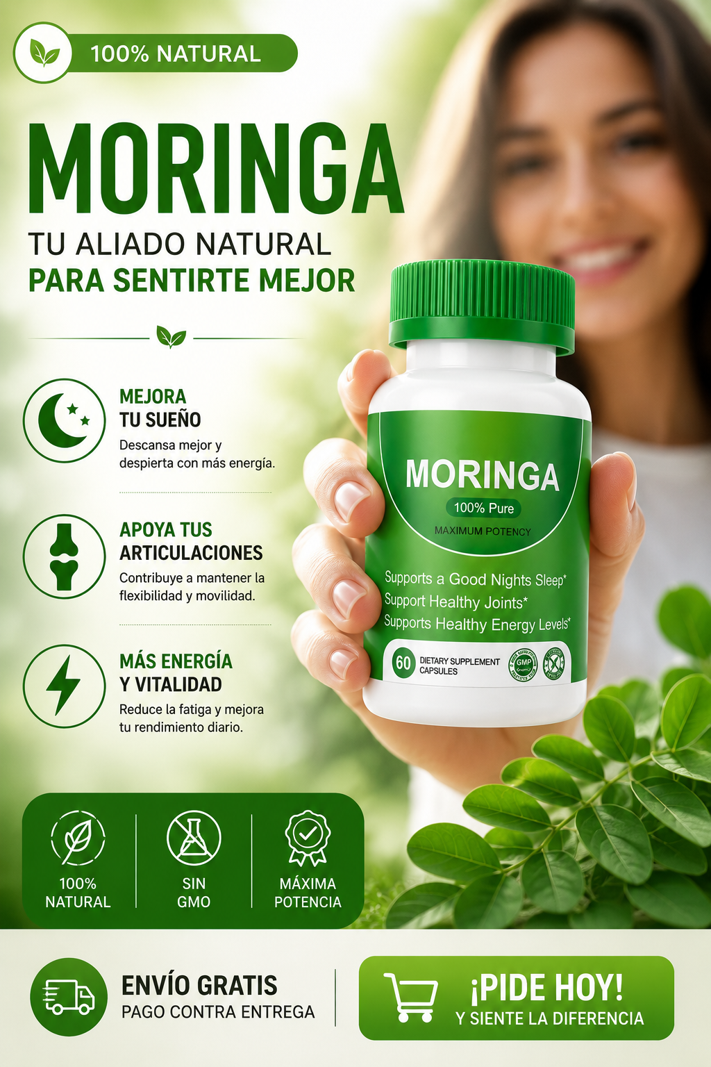 MORINGA (60 CÁPSULAS)