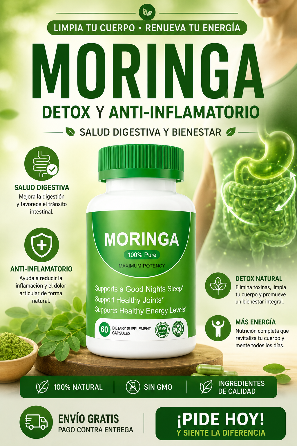MORINGA (60 CÁPSULAS)